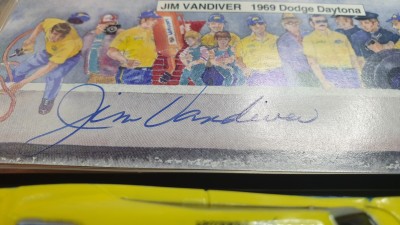 Original - Autogramm von Jim Vandiver!