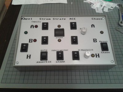 Die Bedienoberfläche.