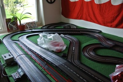 viele Schienen liegen schon aber noch nicht alle