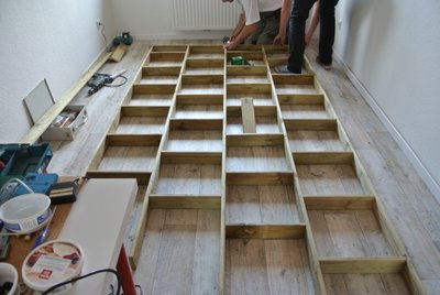 Kassettengestell fast fertig