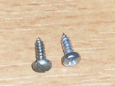Ersatzschrauben