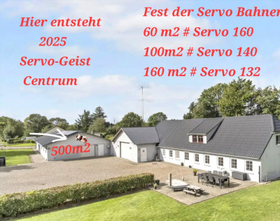 Servo Halle für alle 3 Missstäbe
